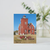Twee Harbors Lighthouse.jpg Briefkaart (Staand voorkant)