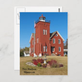 Twee Harbors Lighthouse.jpg Briefkaart (Voorkant / Achterkant)