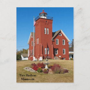 Twee Harbors Lighthouse.jpg Briefkaart