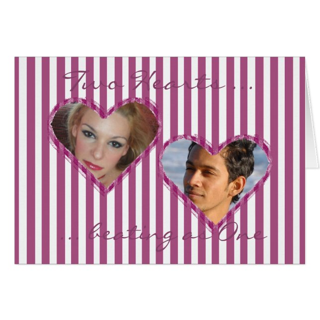 Twee hart als één (Voorkant Horizontaal)