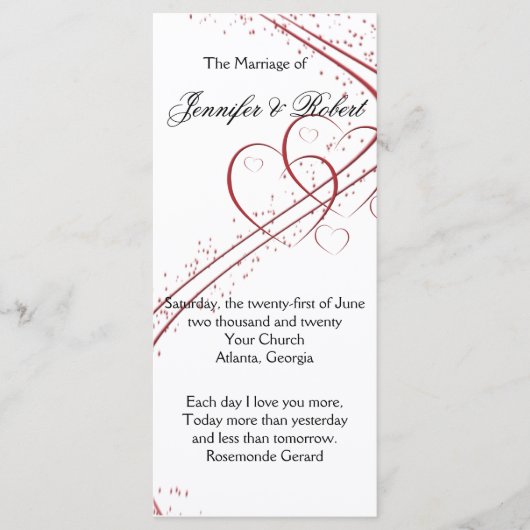 Twee harten als één programma (Voorkant)