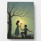 Twee harten, één levensduur - een Valentijnsdag. Fotoplaat (voorkant)