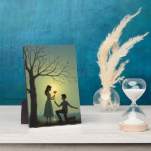 Twee harten, één levensduur - een Valentijnsdag. Fotoplaat
