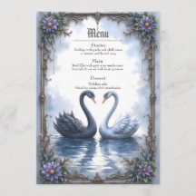 Twee harten, één weerspiegeling – Romantische zwan