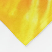 Twee harten samen Tie Dye Wedding Persoonlijk Fleece Deken (Hoek)