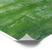 Twee harten surrealistische kunst poster (Hoek)