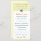 Twee Harten Trouwprogramma's Programma (Voorkant / Achterkant)