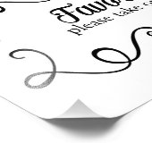 Twee harten voor een bruiloft. foto afdruk (Hoek)