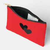 Twee Hartjes Klein Etui (Open)