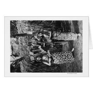 Twee Hawaiiaanse vrouwen met Ukalalees foto
