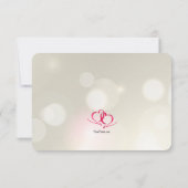 Twee Hearts United Response-Kaarten Kaart (Achterkant)