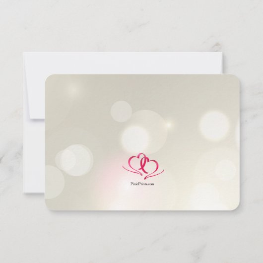 Twee Hearts United Response-Kaarten Kaart (Achterkant)