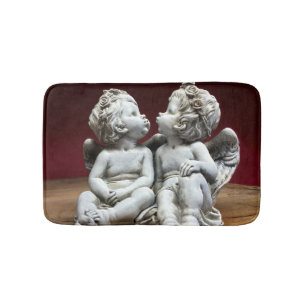 Twee Heavenly Angel Cherubs Badmat