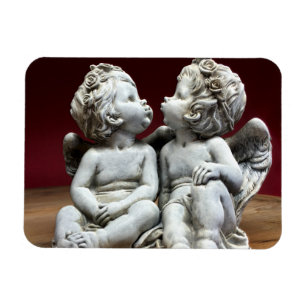 Twee Heavenly Angel Cherubs Magneet