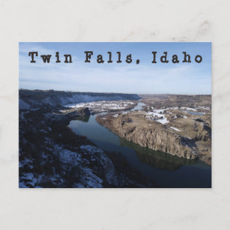 Twee Herfsten Snake River Canyon Briefkaart
