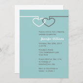 Twee het blokkeren Hart Kaart (Voorkant / Achterkant)