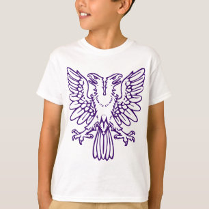 Twee hete adelaars - diep Paars T-shirt