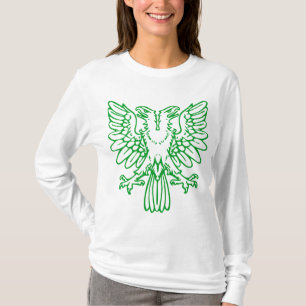 Twee hete adelaars - groen gras t-shirt