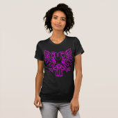 Twee hete adelaars - Magenta T-shirt (Voorkant volledig)