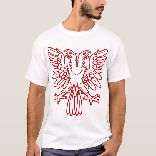 Twee hete adelaars - Ruby Red T-shirt (Voorkant)