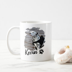 Twee honden een kopje koffiemok