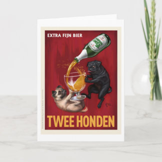 Twee Honden Kaart