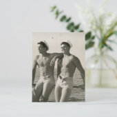 Twee hot Sailors Briefkaart (Staand voorkant)