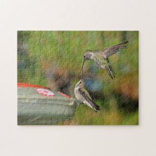 Twee Hummingvogels Legpuzzel
