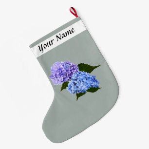 Twee Hydrangea Lavendel en Blauw Grote Kerstsok