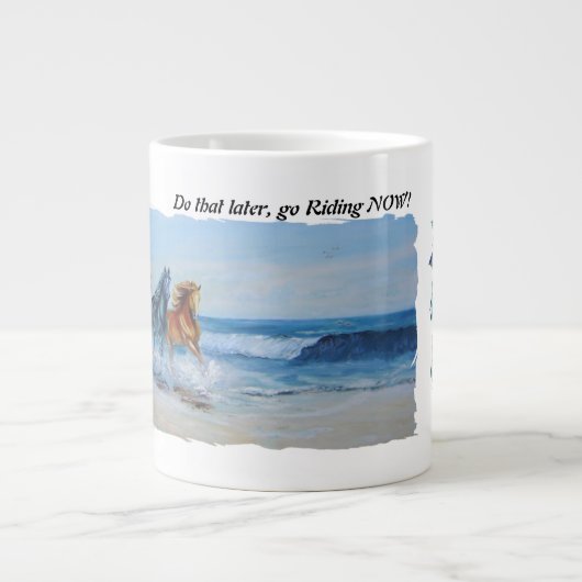 twee Image Mok, Jumbo 20 oz, Extra Grote Mok (Voorkant)