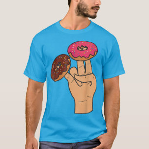 Twee in de roze in de roze grappige schoenmaker t-shirt