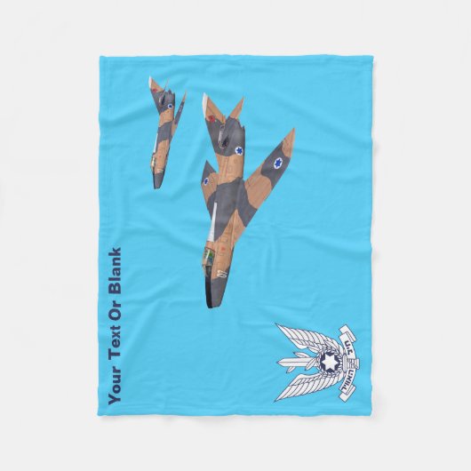 Twee Israëlische Super Mystères Fleece Deken (Voorkant)