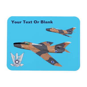 Twee Israëlische Super Mystères Magneet