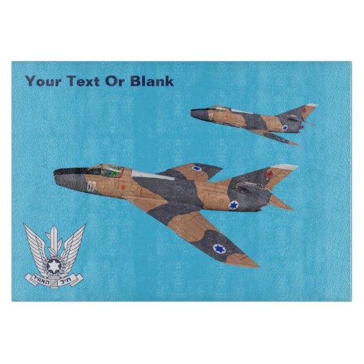 Twee Israëlische Super Mystères Snijplank (Voorkant)