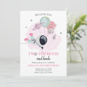 Twee jaar na de geboorte van de maonesstronaut kaart (Staand voorkant)