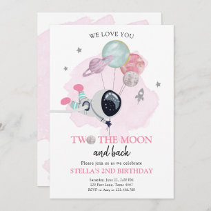 Twee jaar na de geboorte van de maonesstronaut kaart