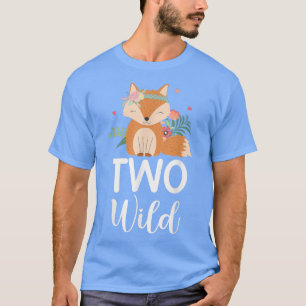Twee jaar oud meisje van twee jaar oud, Wild Cute T-shirt