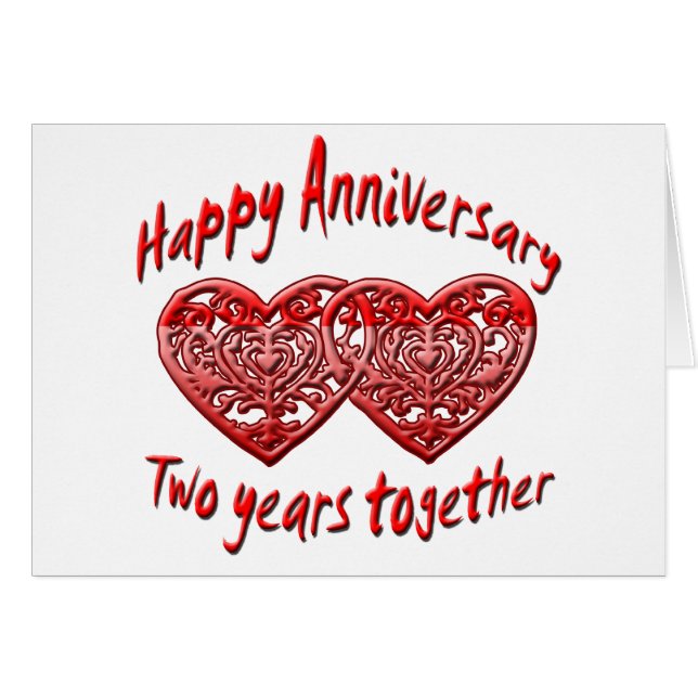 Twee jaar samen (Voorkant Horizontaal)