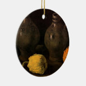 Twee Jars en twee Pumpkins van Vincent van Gogh Keramisch Ornament (Rechts)