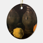 Twee Jars en twee Pumpkins van Vincent van Gogh Keramisch Ornament (Links)