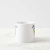 Twee jongens apen Nieuwe pap cadeaus Espresso Kop (Voorkant)