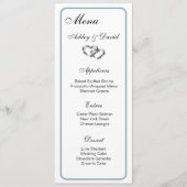 Twee Kaart van het Menu van de Weddenschap van het (Voorkant)