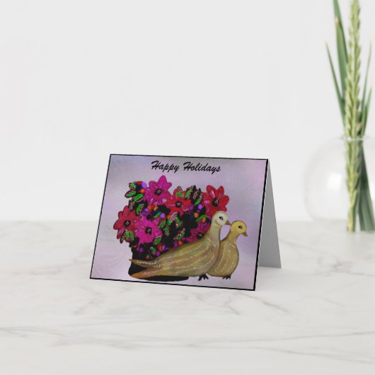 Twee Kaarten van de Duiven van de Schildpad (Voorkant)