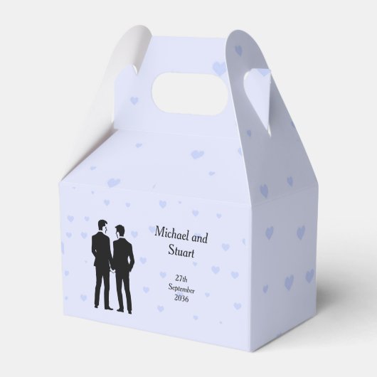 Twee kamers bedankdoosjes (Voorkant Zijde)