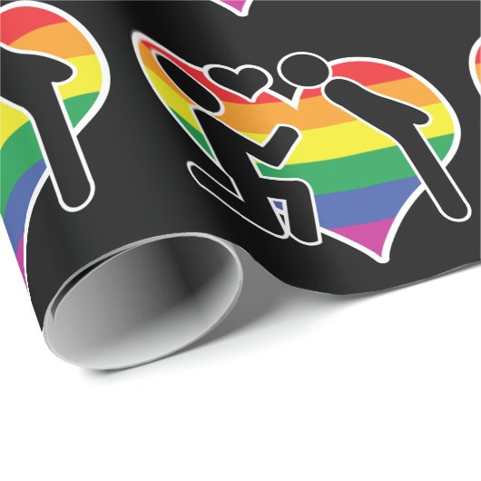 Twee kamers het voorstel cadeaupapier (Rol Hoek)