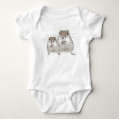 Twee Kangaroo Rats Romper (Voorkant)