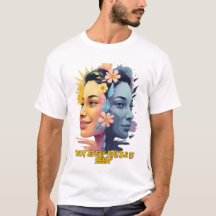 Twee kanten van de geest - niet elke strijd wordt t-shirt