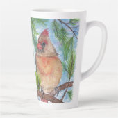 Twee kardinalen Latte Mok (Rechts)