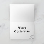 Twee kardinalen voor 5 x 7 kerstkaart feestdagen kaart (Binnen)