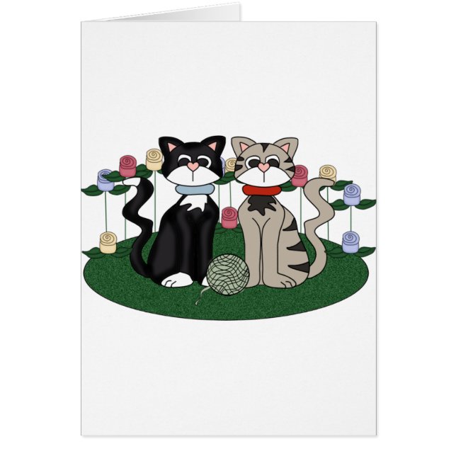 Twee katten (Voorkant)